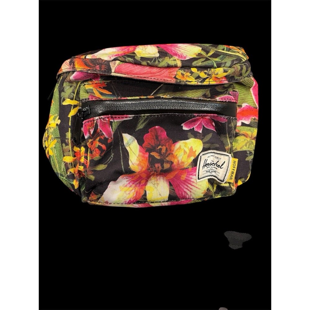 Herschel Unisex Fanny Pack/Waist Bag Hoffman Floral Zip Close Adjustable